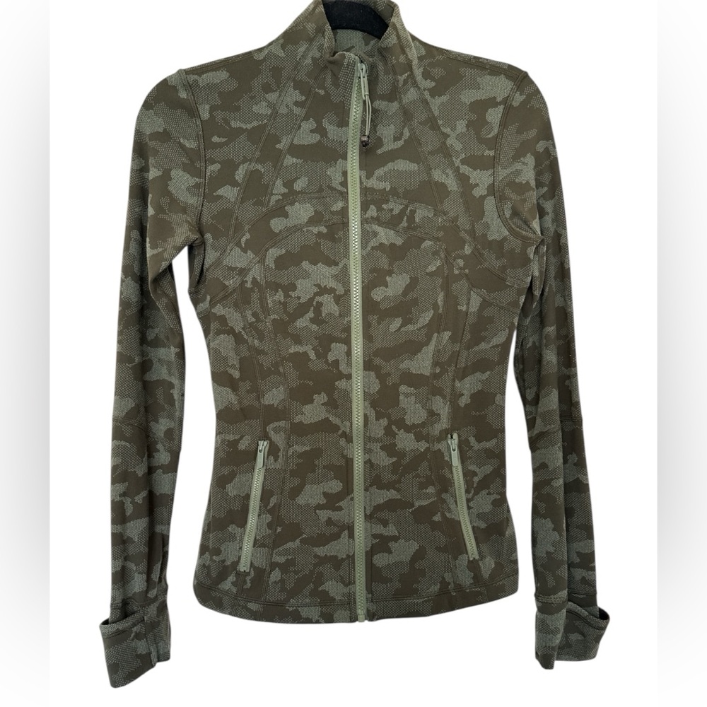 Lululemon Camo Zip Up Jacket